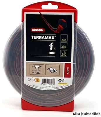 Hilo Desbrozadora Silencioso Oregon Terramax 3.5 mm 36 mt